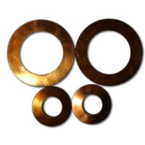 STAR WASHER COPPER SET OF 4